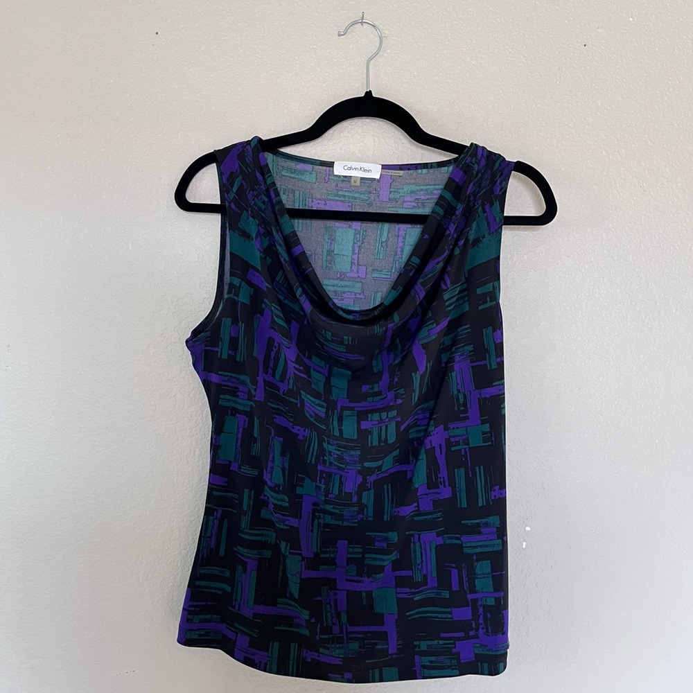 Calvin Klein Sleeveless Blouse